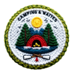 camp adventures - badge - camp adventures badges - camping in uae - camping - camp in uae - camps in uae