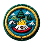 camp adventures - badge - camp adventures badges - camping in uae - camping - camp in uae - camps in uae